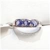 Image 1 : Silver Tanzanite Ring (~Size 0) (~length 0 inches), Suggested Retail Value $200