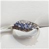 Image 1 : Silver Tanzanite Ring (~Size 0) (~length 0 inches), Suggested Retail Value $200