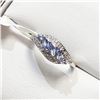 Image 3 : Silver Tanzanite Ring (~Size 0) (~length 0 inches), Suggested Retail Value $200