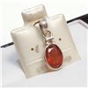 Image 2 : Silver Garnet Pendant (~Size 0) (~length 0 inches), Suggested Retail Value $80