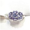 Image 1 : Silver Tanzanite Ring (~Size 0) (~length 0 inches), Suggested Retail Value $420