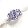 Image 2 : Silver Tanzanite Ring (~Size 0) (~length 0 inches), Suggested Retail Value $420