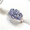 Image 3 : Silver Tanzanite Ring (~Size 0) (~length 0 inches), Suggested Retail Value $420