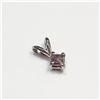 Image 2 : 14K White Gold Fancy Color Diamond(0.08ct) Pendant (~Size 0) (~length 0 inches), Suggested Retail Va