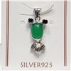 Image 1 : Silver Genuine Gemstone Pendant (~Size 0) (~length 0 inches), Suggested Retail Value $100