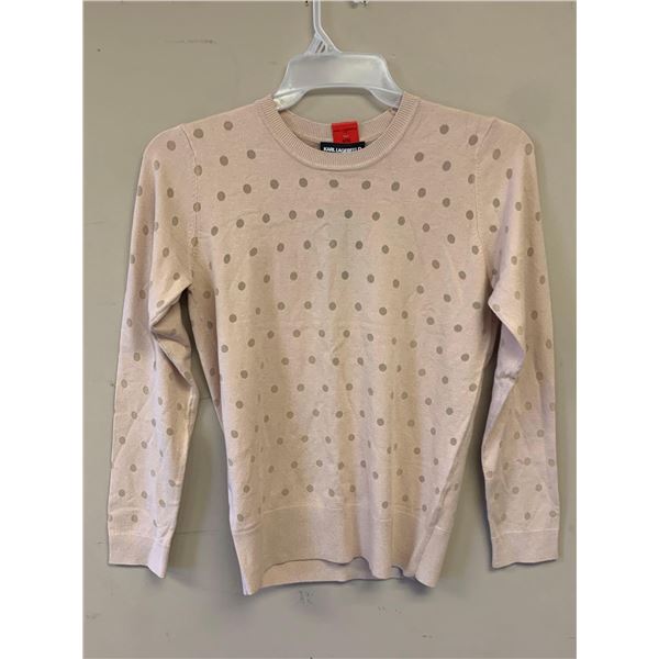 Karl Lagerfeld Ladies Long Sleeve Top Size M