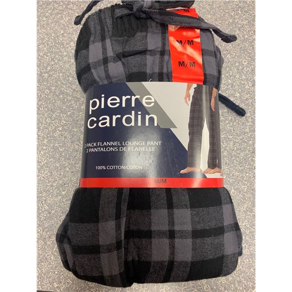 Pierre Cardin 2 Pack Flannel Lounge Pant Size M