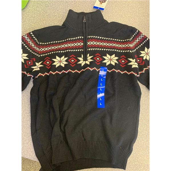 Original Weatherproof Vintage Mens Quarter Zip Size L