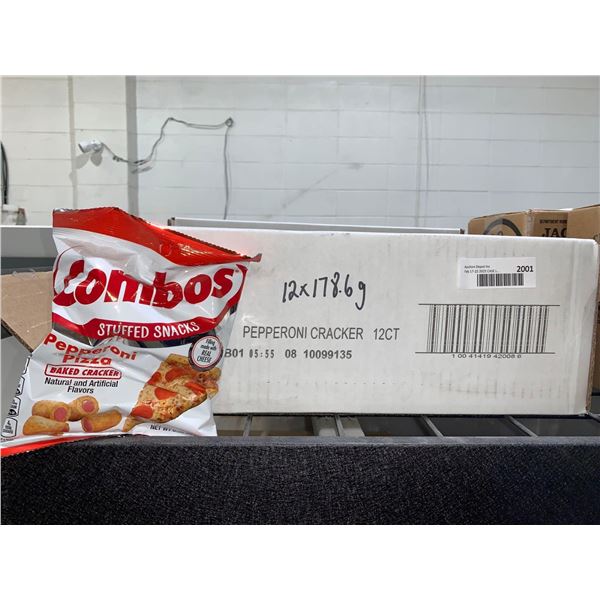 CASE LOT Combos pepperoni pizza 12 x 178.6g