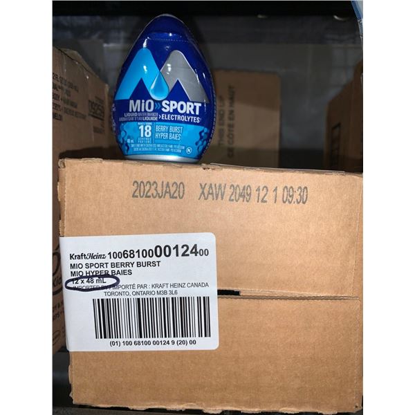 CASE LOT Mio sport 12 x 48ml