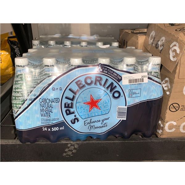 CASE LOT S. Pellegrino water 24 x 500ml