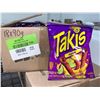Image 1 : CASE LOT Takis fuego 18 x 90g