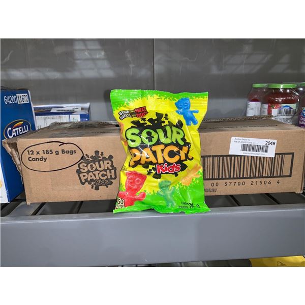 CASE LOT Sour patch kids 12 x 185g