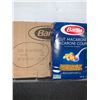 Image 2 : CASE LOT Barilla cut macaroni 16 x 410g