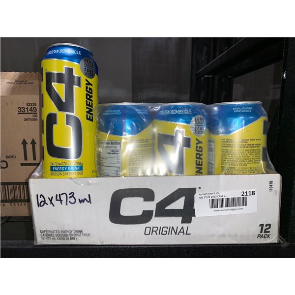CASE LOT C4 Original 12 x 473ml