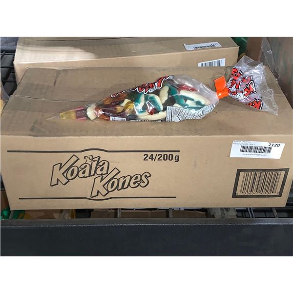 CASE LOT Koala Kones candy 24 x 200g