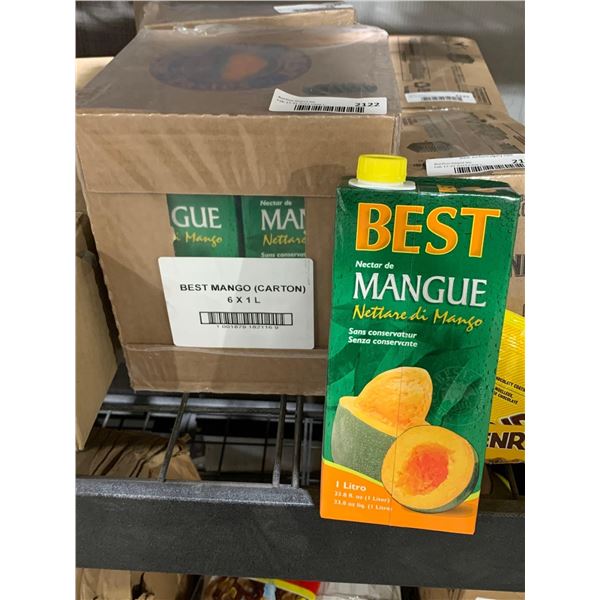 CASE LOT Best mango nectar 6 x 1L