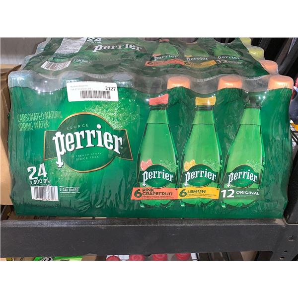 CASE LOT Perrier variety pack 24 x 500ml