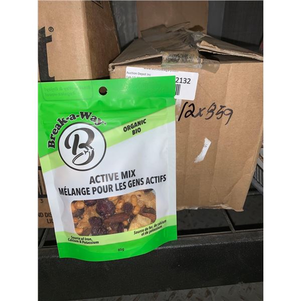 CASE LOT Break a way Active mix 12 x 85g