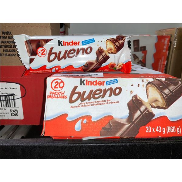 CASE LOT Kinder bueno 20 x 43g
