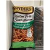 Image 2 : CASE LOT Snyders pretzel sticks 12 x 220g