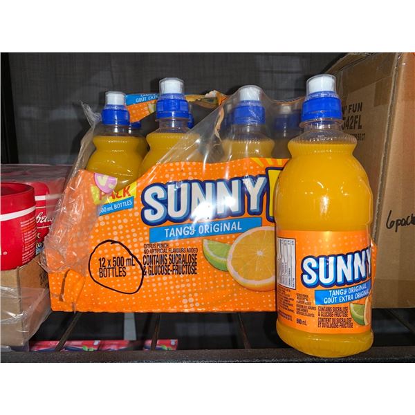 CASE LOT Sunny D tangy original 12 x 500ml