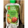 Image 2 : CASE LOT PC pear, apple and broccoli baby food 2 x 7 x 128ml