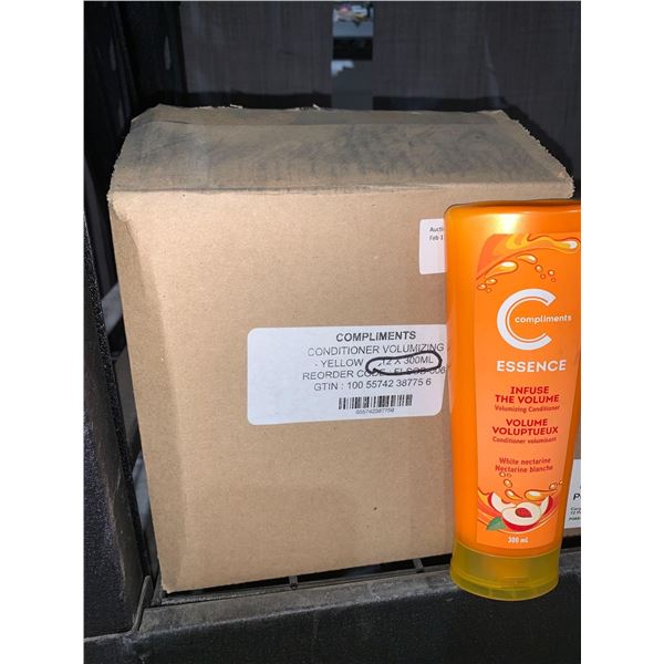 CASE LOT Compliments essence conditioner 12 x 300ml