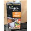 Image 2 : CASE LOT Imagine chicken broth 12 x 1L