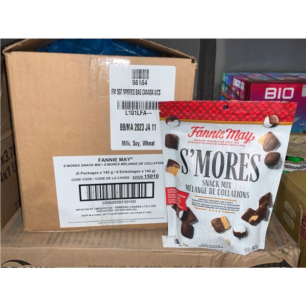 CASE LOT S'mores snack mix 6 x 142g