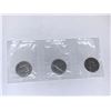Image 1 : Canada Mint 1969 Rare Sealed $1.00 Coins sealed in original mint packages - Wholesale Lot of 3 Coins