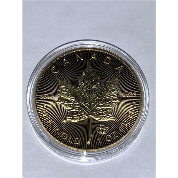 Canada .9999 Fine Gold 1 OZ $50.00 Coin - COPY