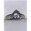 Image 3 : Contemporary design Ladies .75 Carat Solitaire Engagement ring size 7