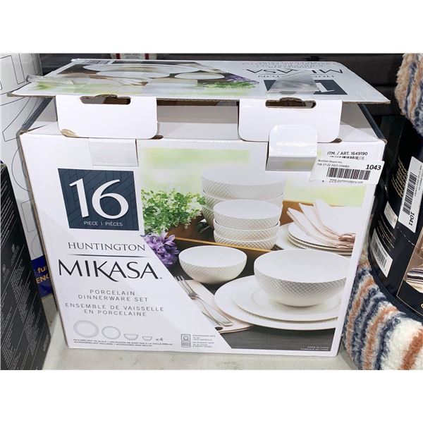 Mikasa porcelain dinnerware set