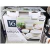 Image 1 : Mikasa porcelain dinnerware set