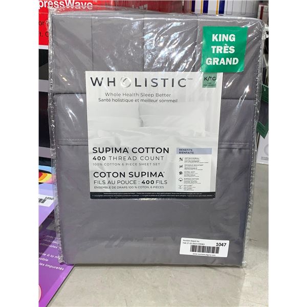 Wholeistic cotton 6 piece sheet set