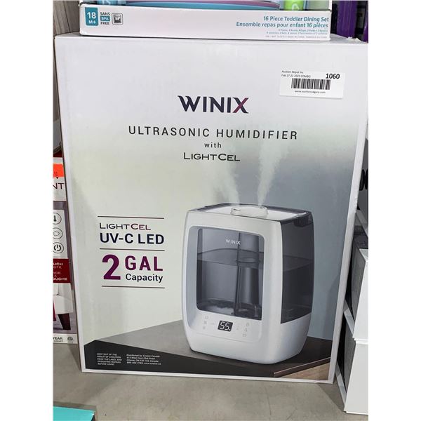 Winix ultrasonic humidifier 2 gal