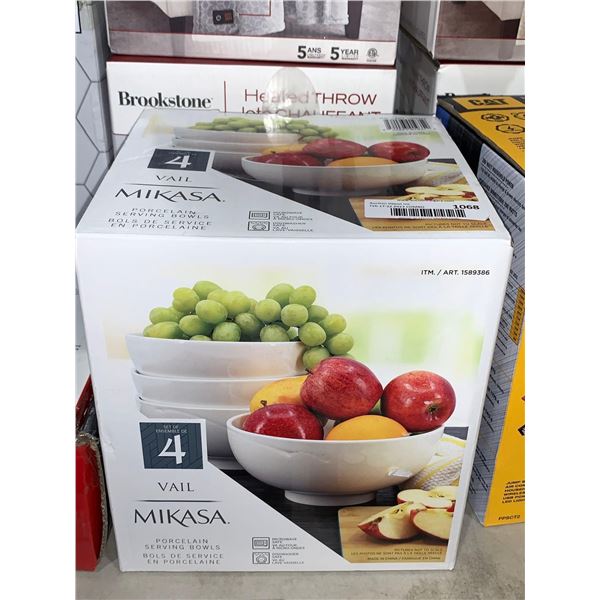 Mikasa porcelain serving bowls