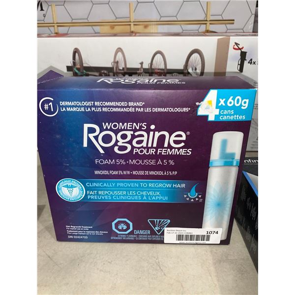 Rogaine for women 4 x 60g