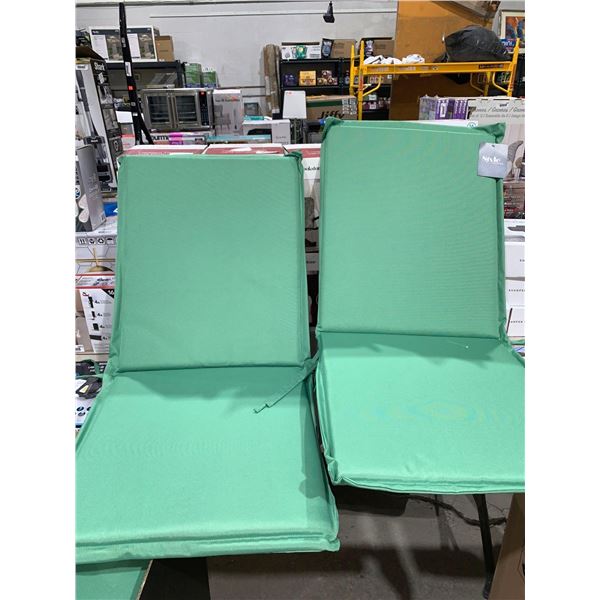 Lot of 2 Alt-high back chair cushion
