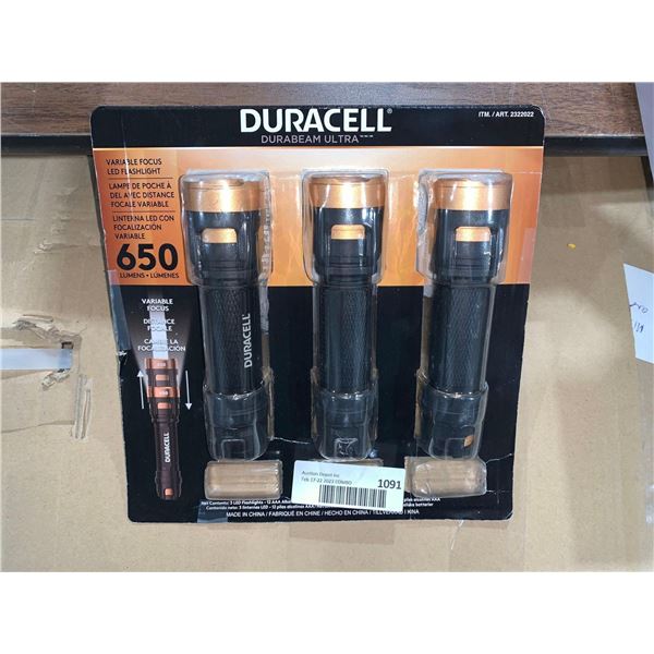Duracell LED flashlights