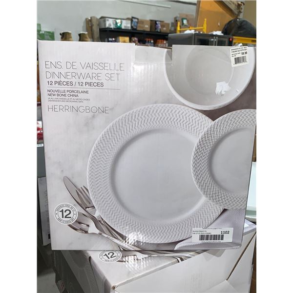 12 piece dishware set