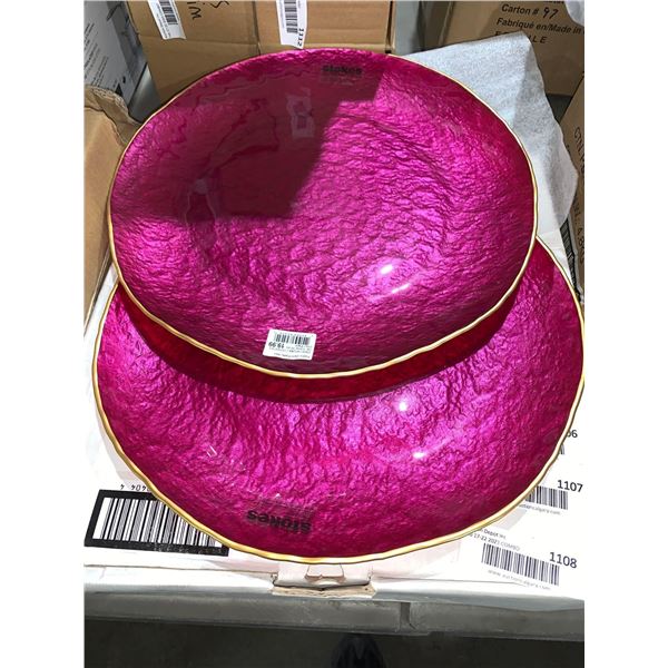 lot of 2 serving platters