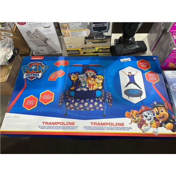 Paw patrol trampoline