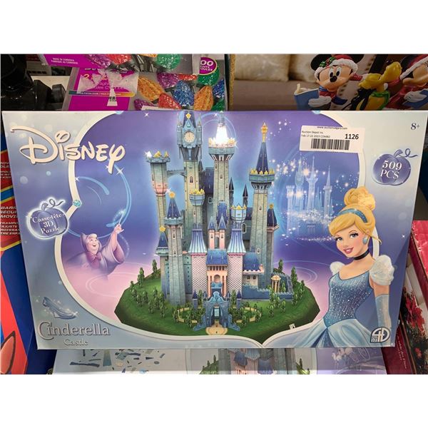Disney cinderella castle puzzle