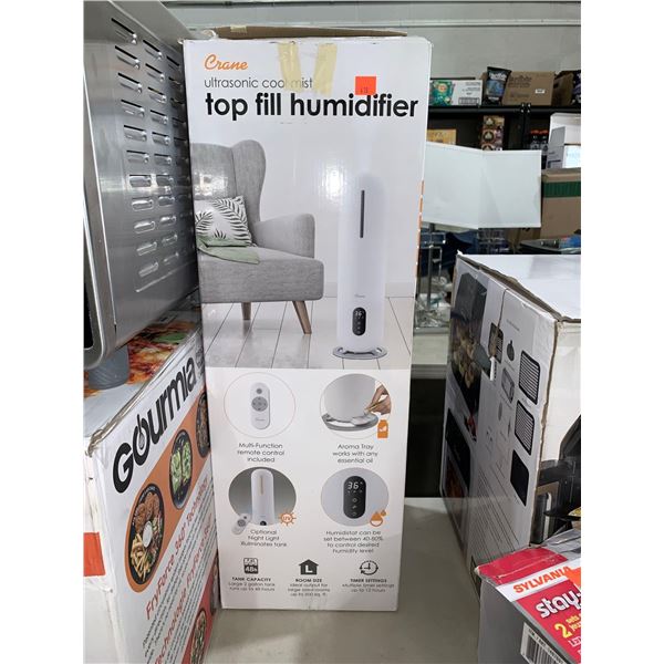 Top fill humidifier