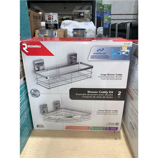 2 piece shower caddy kit