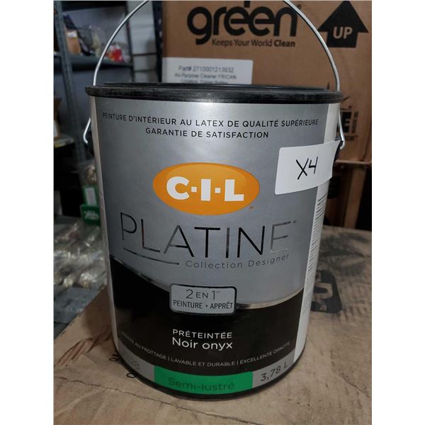 C.I.L platine paint 4 x 3.78L