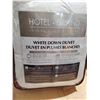 Image 3 : Hotel grand white down duvet King size