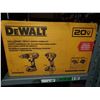 Image 1 : NEW Dewalt drill/driver combo kit